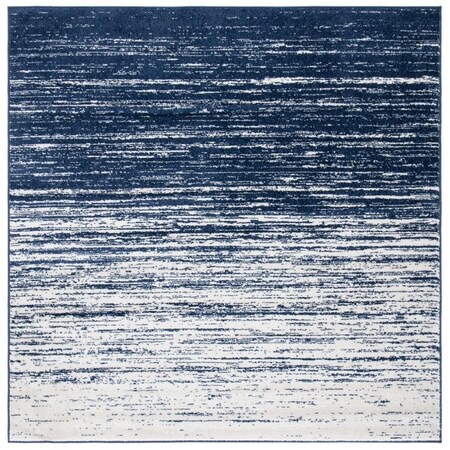 Safavieh 6 x 6 ft. Adirondack Power Loomed Square Area Rug Navy & Ivory ADR113N-6SQ